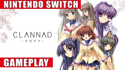 Clannad Nintendo Switch Gameplay .